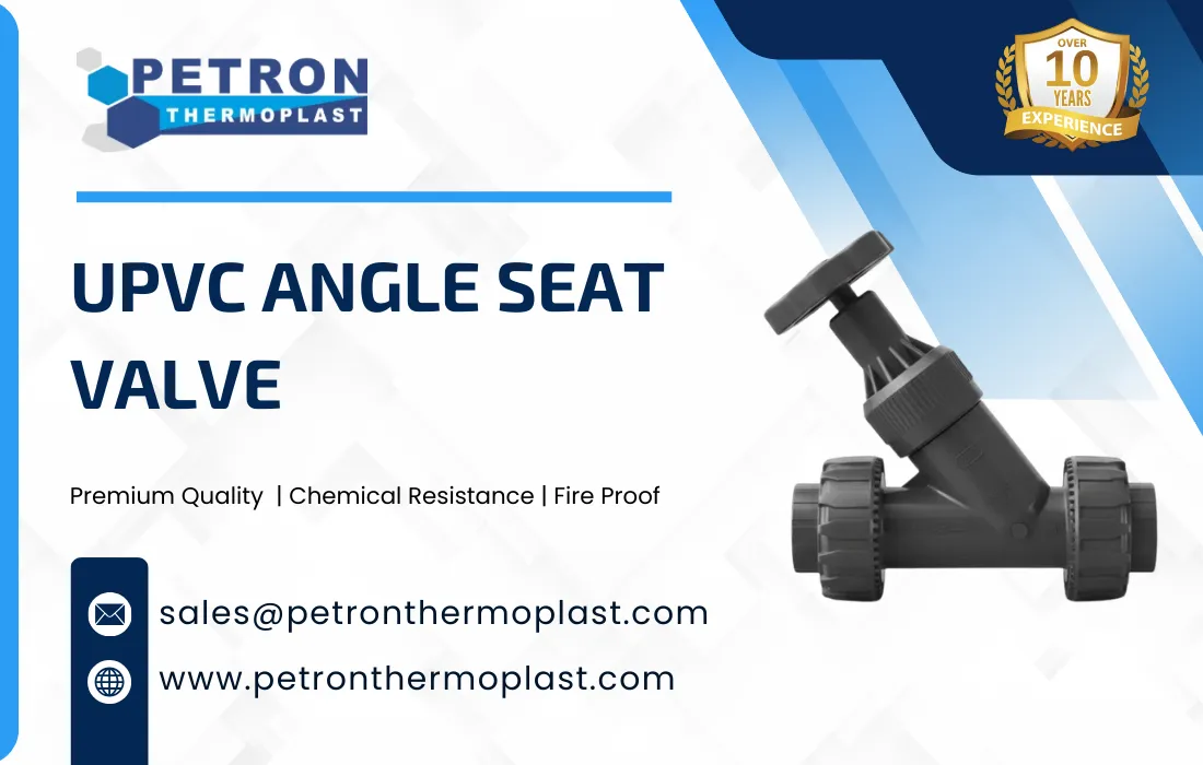UPVC Angle Seat Valve Graphics