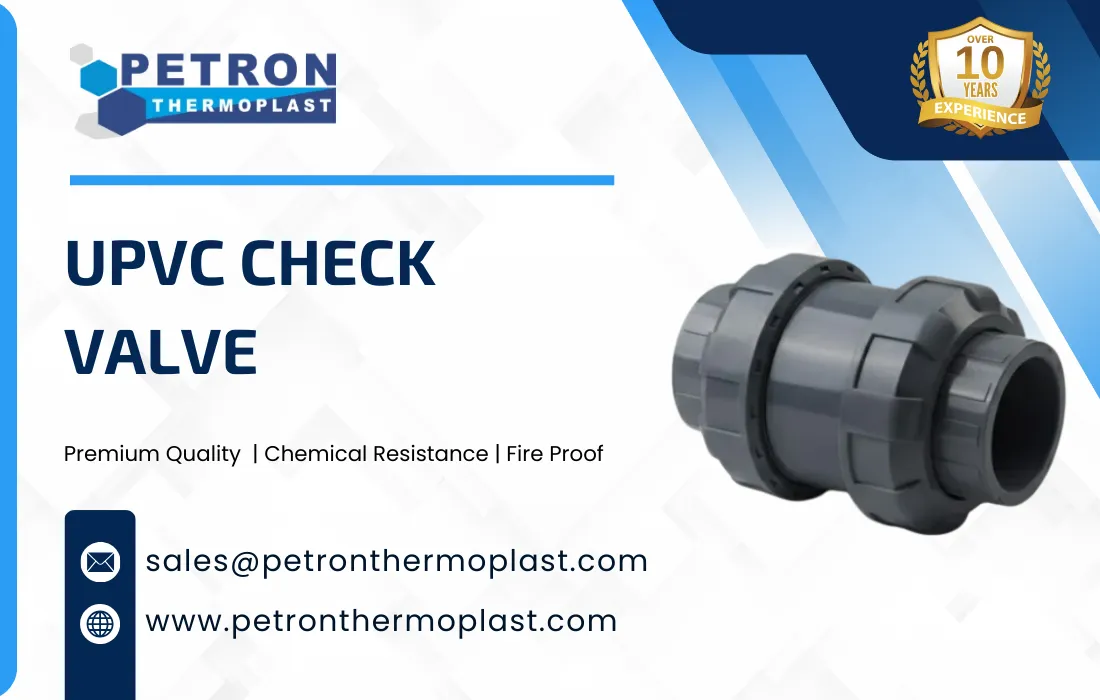 UPVC Check Valve Graphics