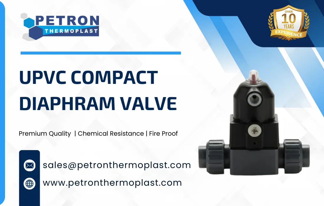 UPVC Compact Diaphram valve Graphics