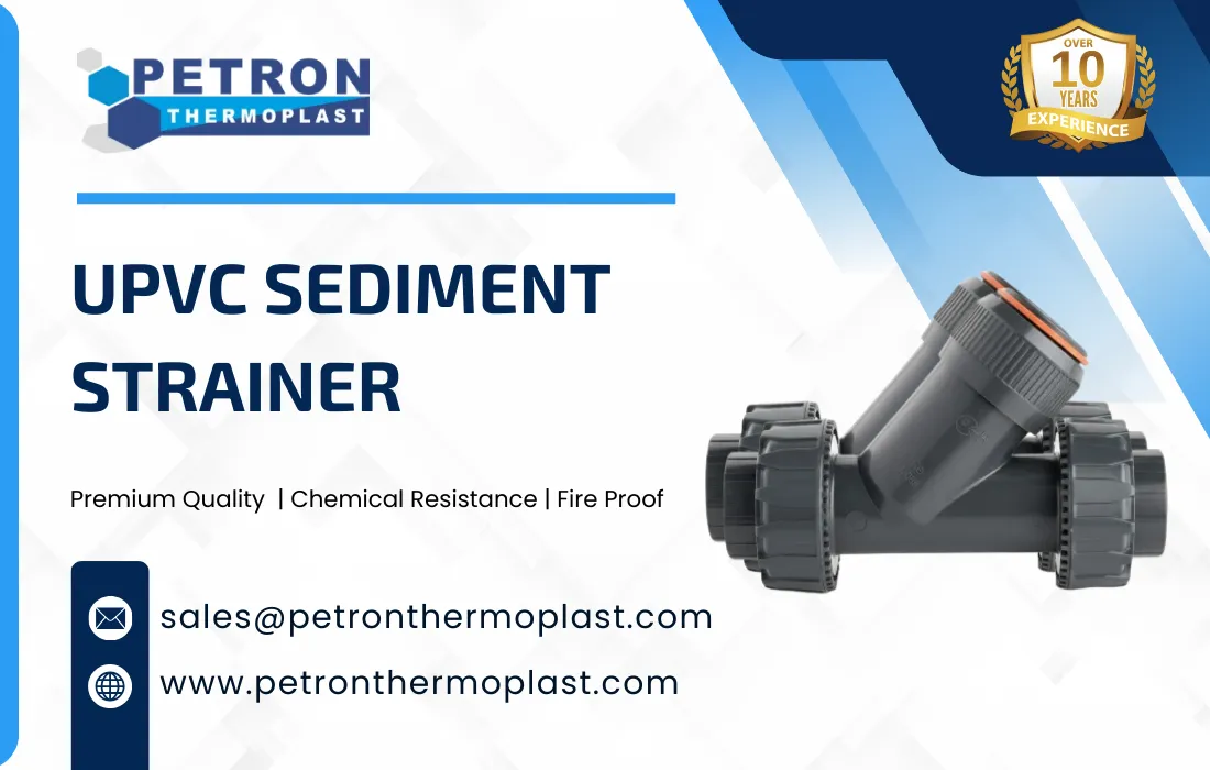 UPVC Sediment Strainer Graphics