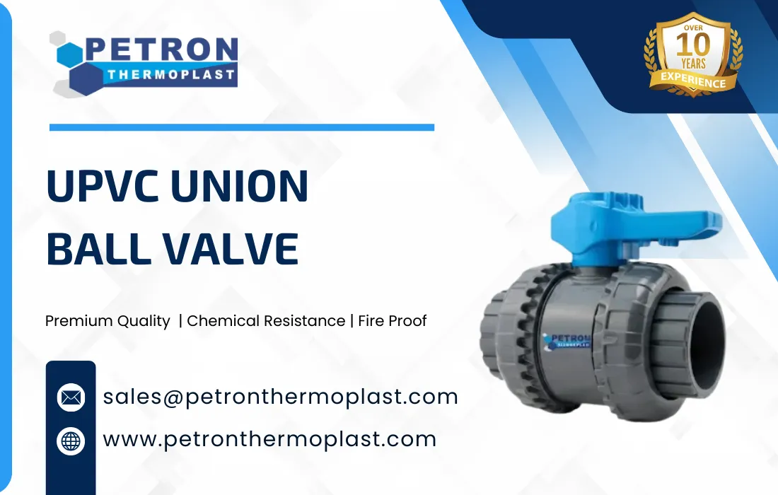 UPVC Union Ball Valve Graphics