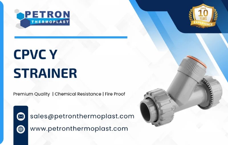 CPVC Y Strainer Graphics