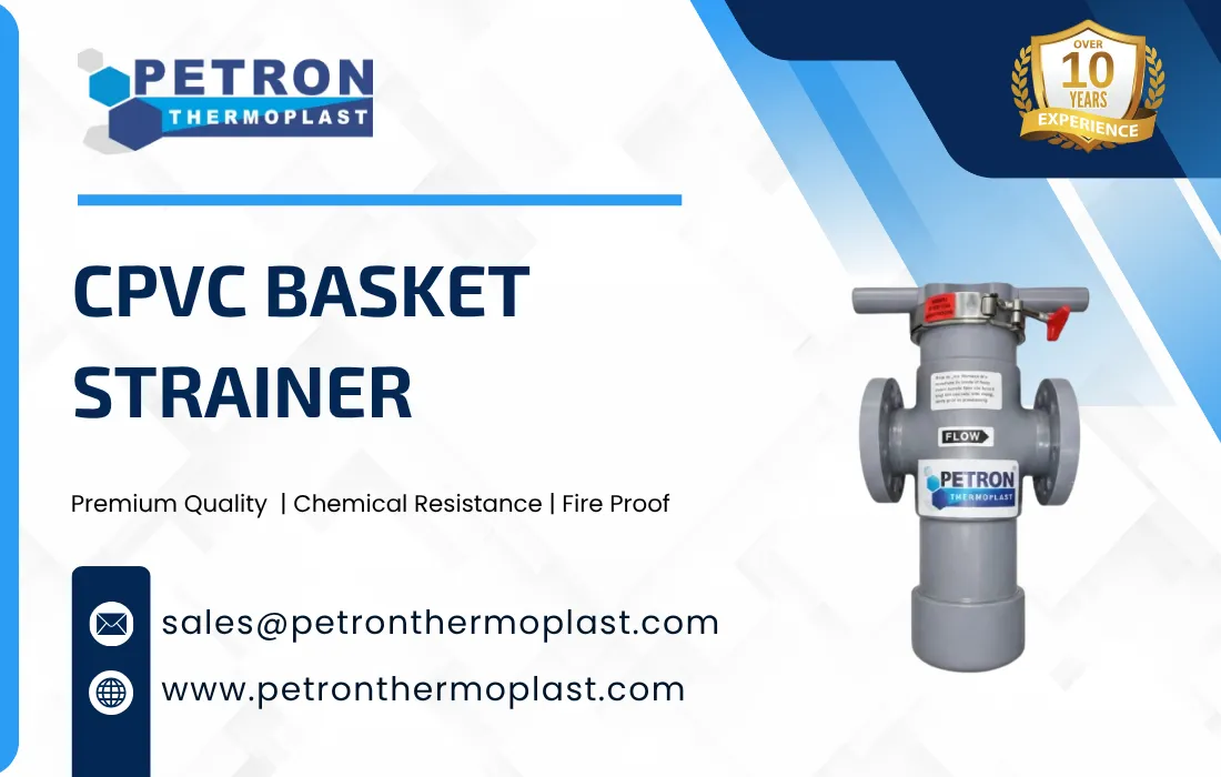 CPVC Basket Strainer Graphics