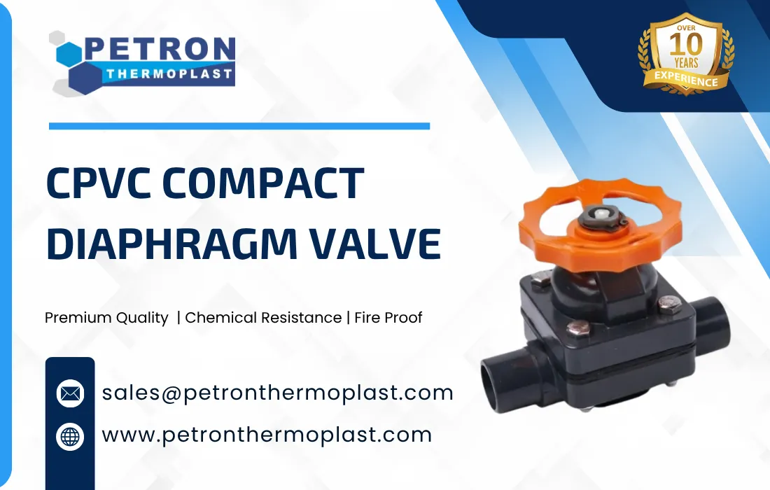 CPVC Compact Diaphragm Valve Graphics