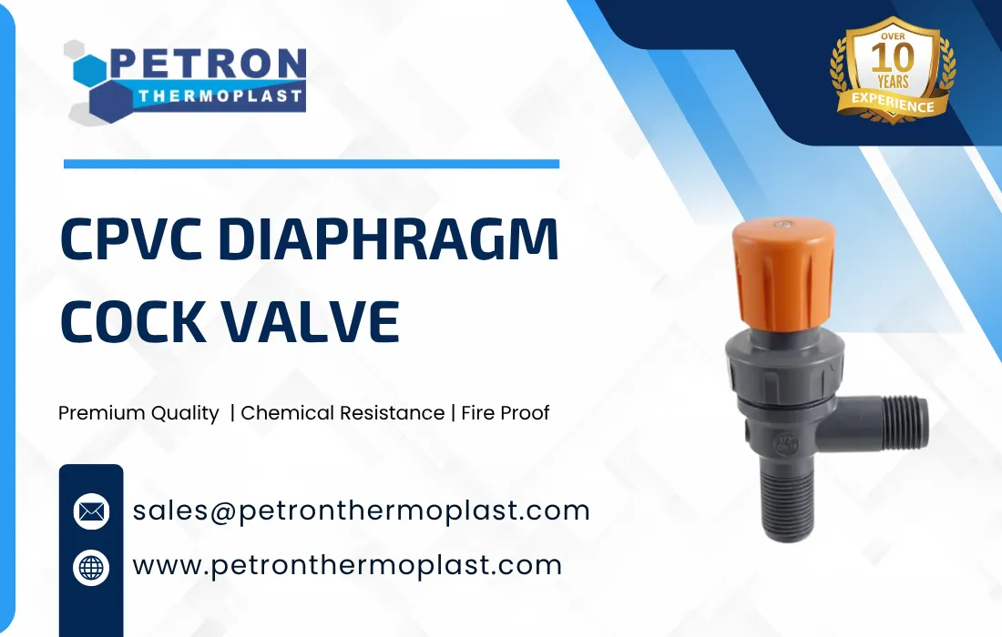 CPVC Diaphragm Cock Valve Graphics