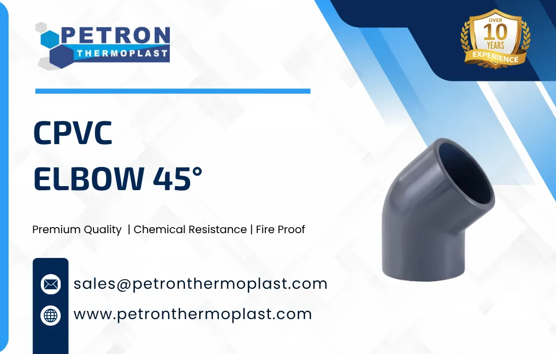 CPVC Elbow 45° Graphics