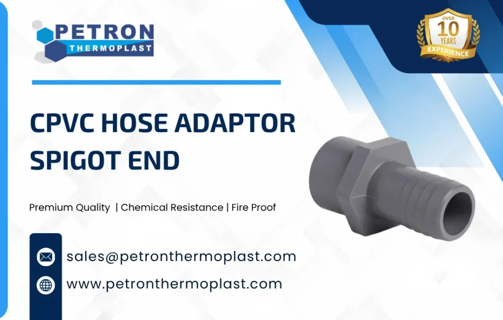 CPVC Hose Adaptor Spigot End Graphics