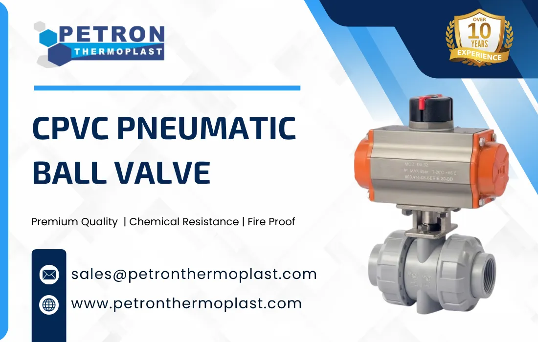 CPVC Pneumatic Ball Valve Graphics