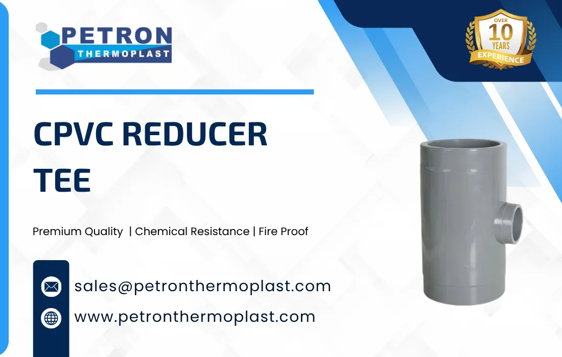 CPVC Reducer Tee Graphics