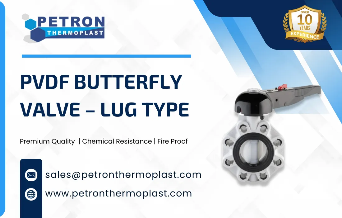 PVDF Butterfly Valve – Lug Type Graphics