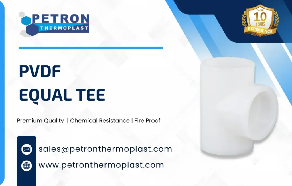 PVDF Equal tee Graphics