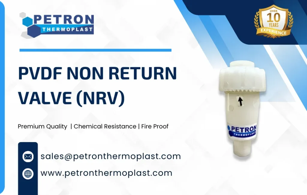 PVDF Non Return Valve (NRV) Graphics