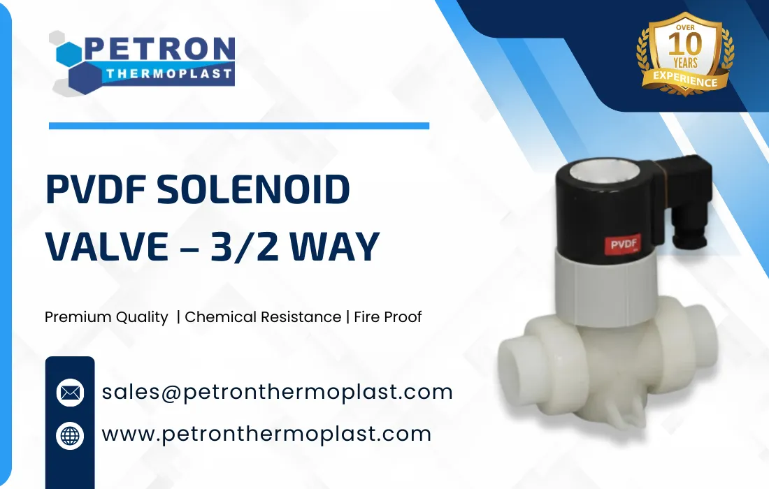 PVDF Solenoid Valve – 3_2 Way Graphics