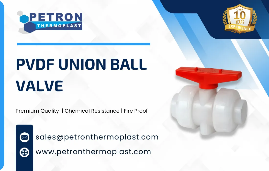 PVDF Union Ball Valve Graphics