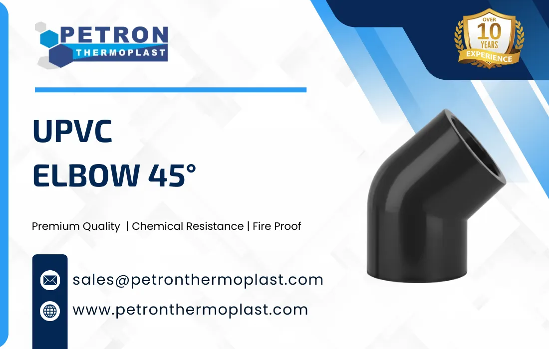 UPVC Elbow 45° Graphics