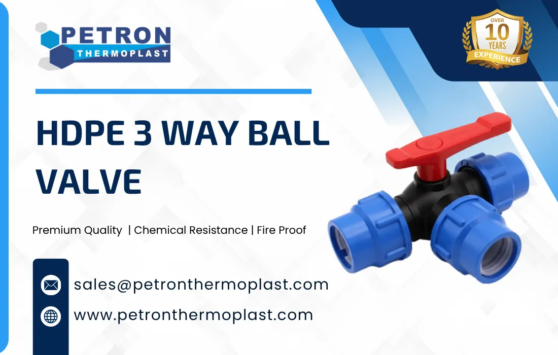 HDPE 3 Way Ball Valve Graphics