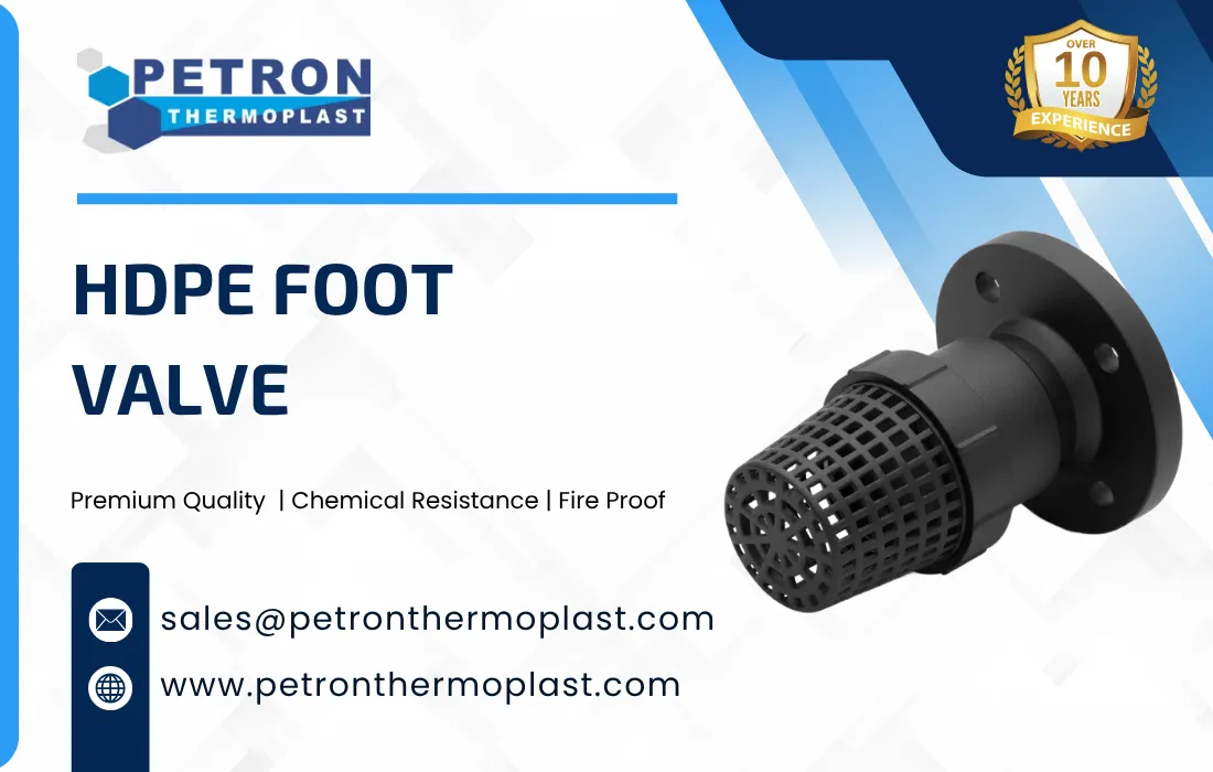 HDPE Foot Valve Graphics