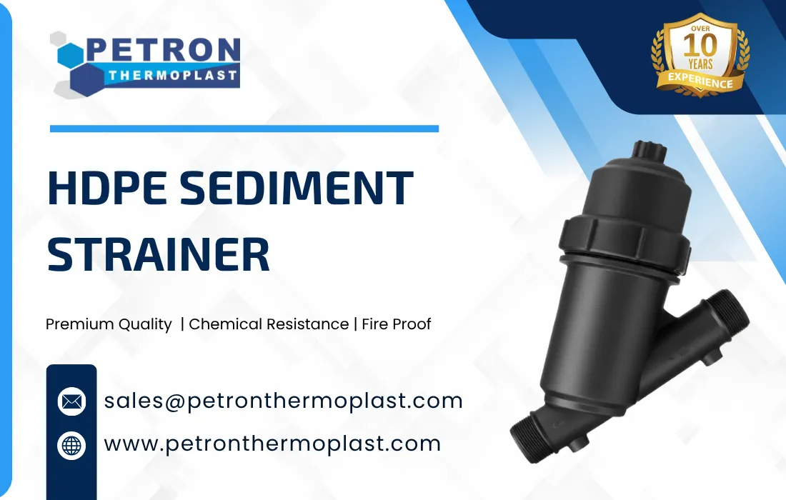 HDPE Sediment Strainer Graphics