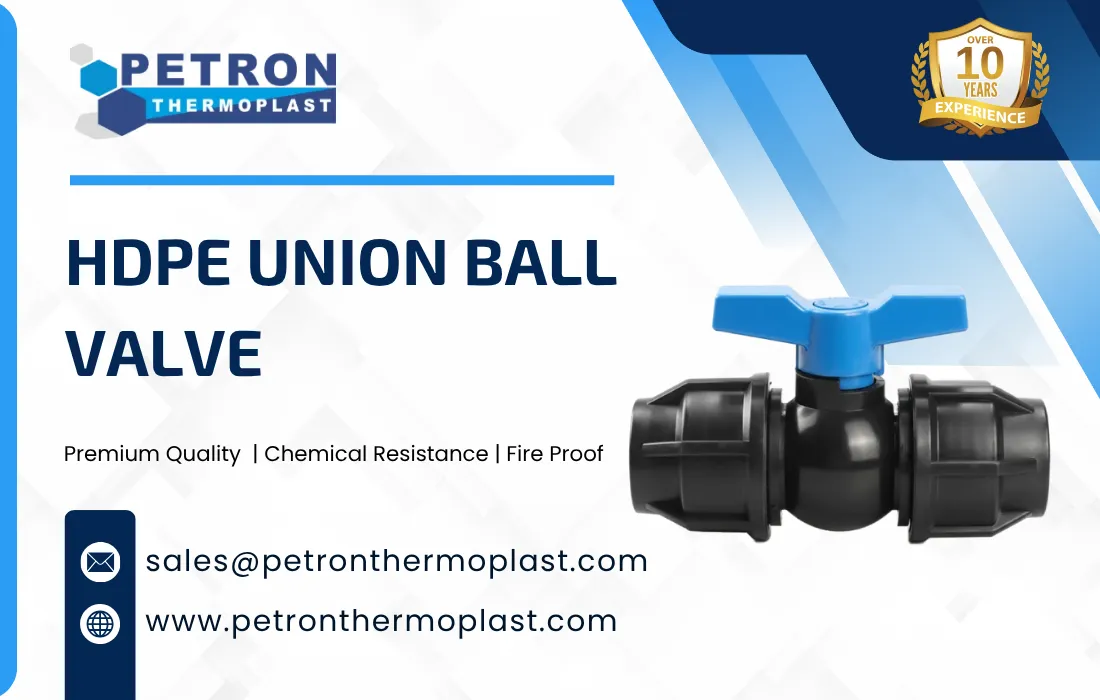 HDPE Union Ball Valve Graphics