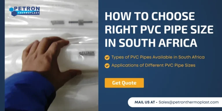 How to choose right pvc pipe Size in South Africa Banner