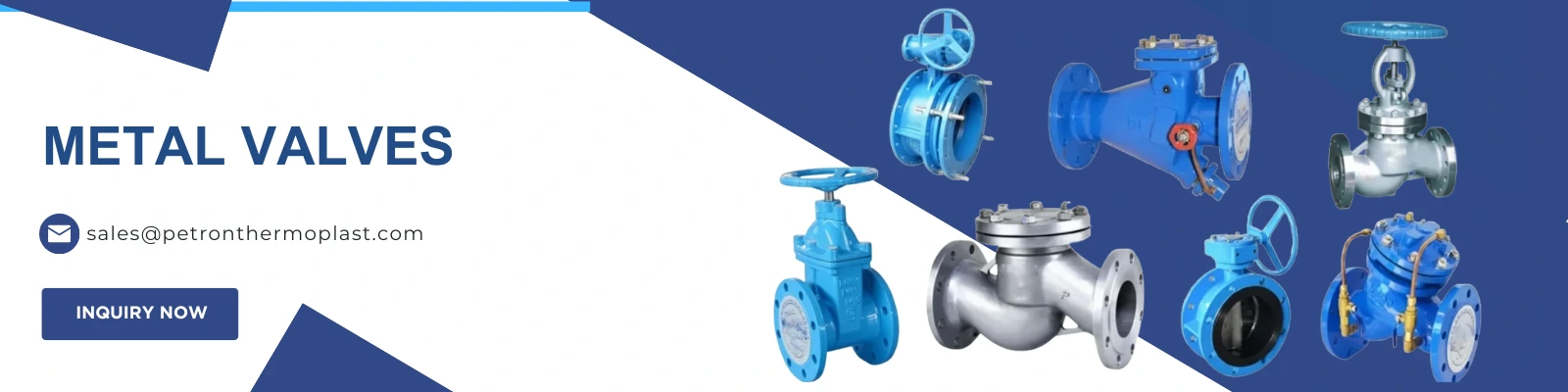 Metal Valves Banner iMages