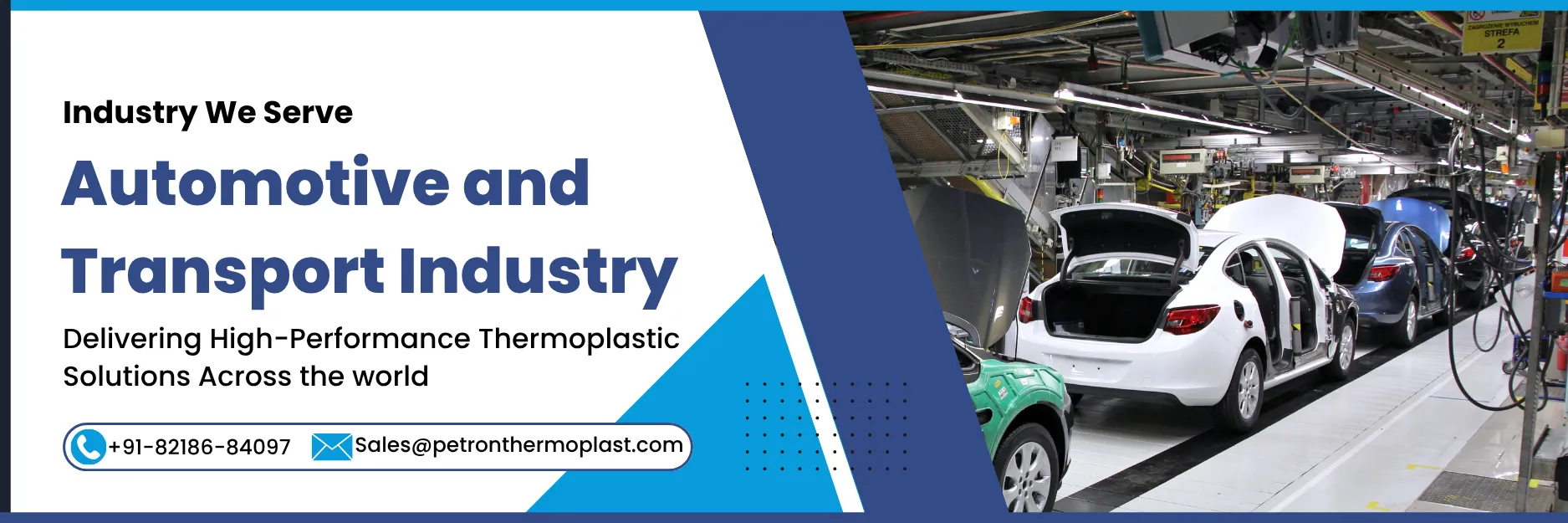 Automotive and Transport Industry Banner Image Graphics