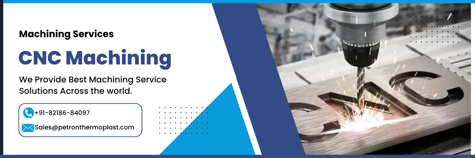 CNC Machining Banner Image Graphics