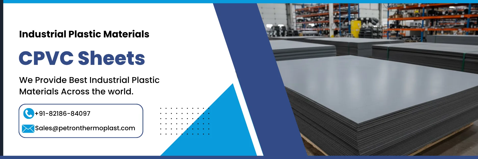 CPVC Sheets Banner Image Graphics