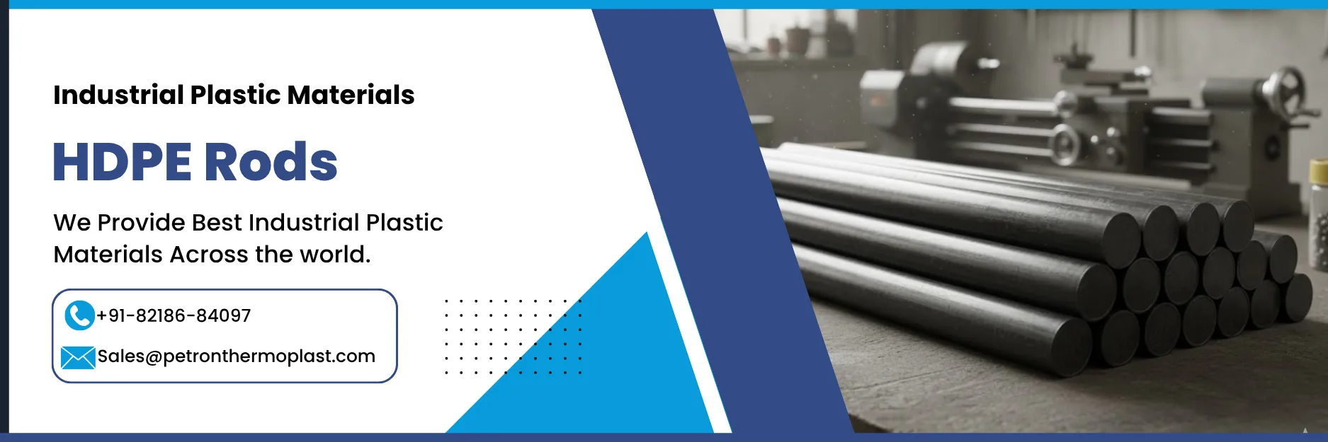 HDPE Rods Banner Image Graphics