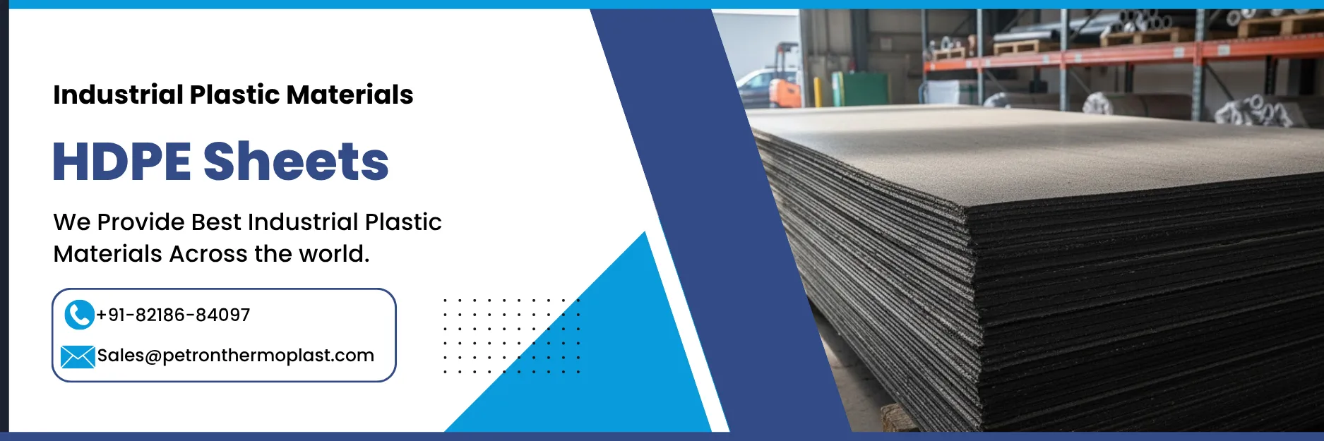 HDPE Sheets Banner Image Graphics