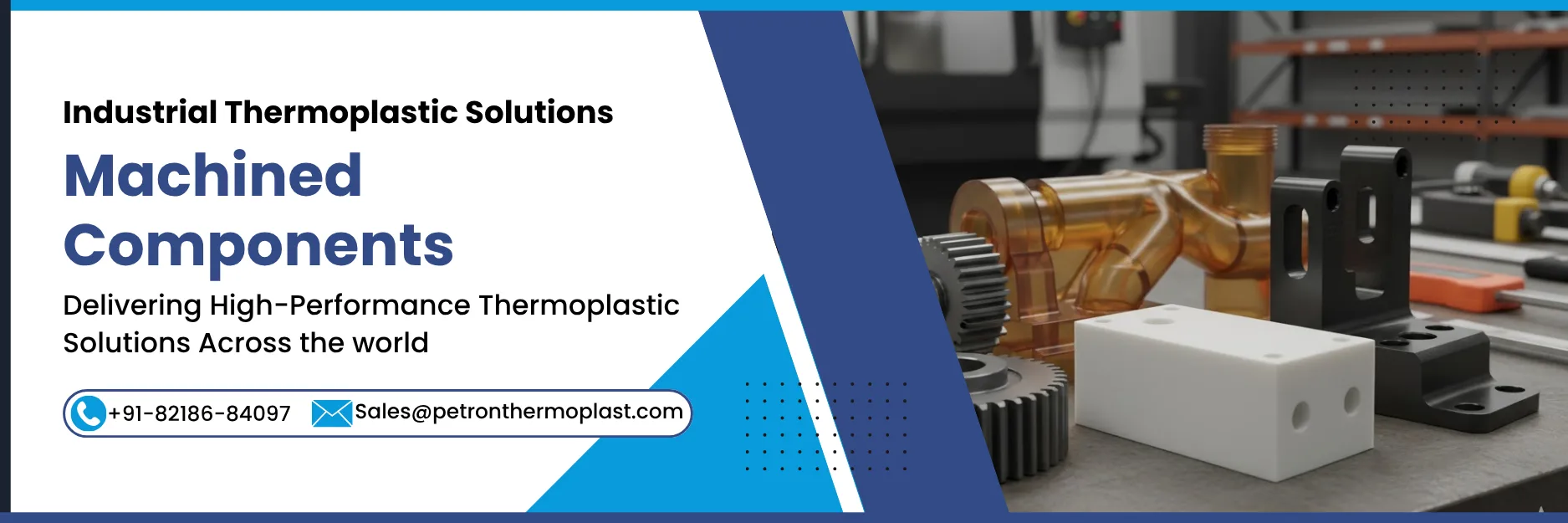 Machined Components Banner Image Graphics