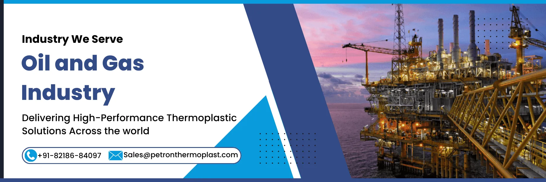 Oil and Gas Industry Banner Image Graphics