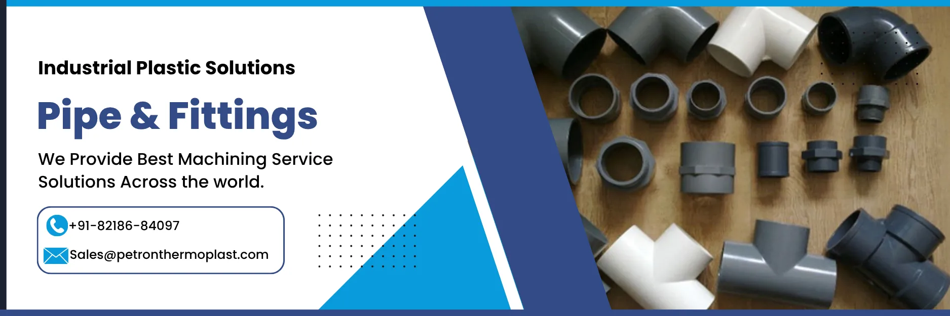 PIPE Fittings Banner Image Graphics
