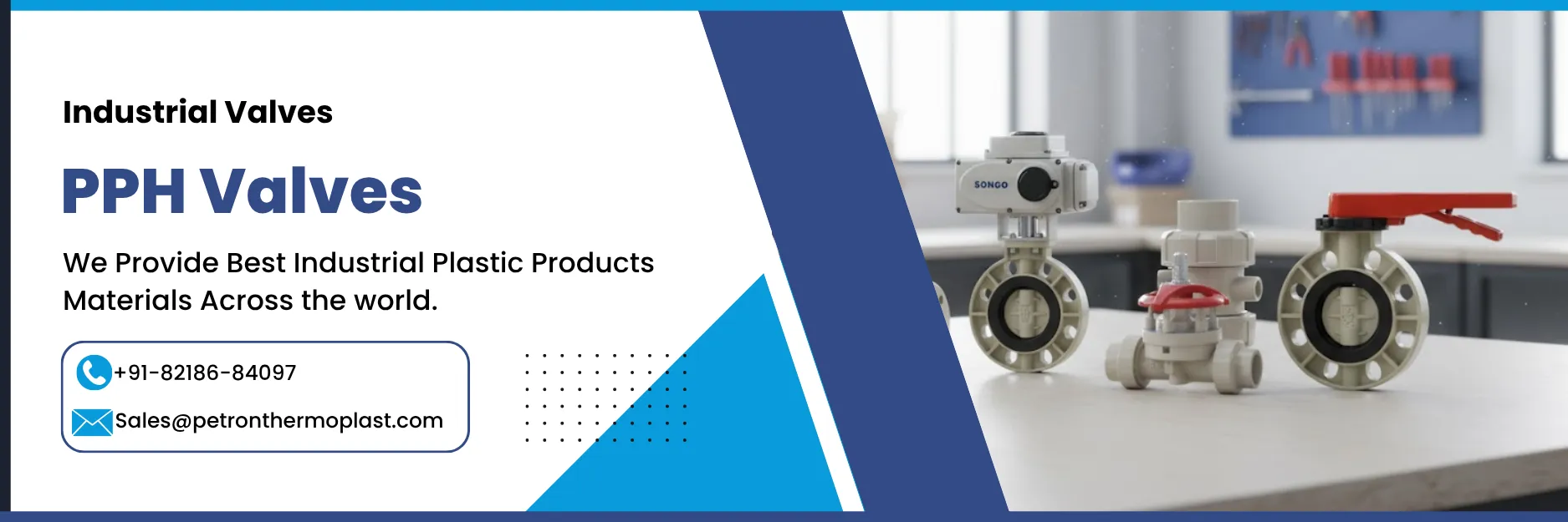 PPH Valves Banner Image Graphics
