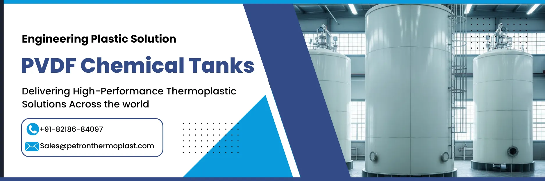 PVDF Chemical Tanks Banner Image Graphics