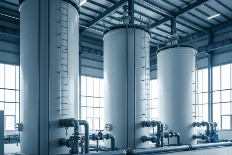 PVDF FRP Strorage tanks Images