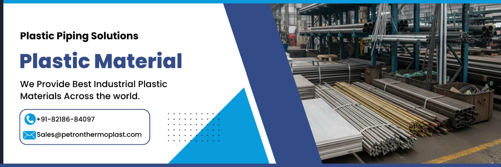 Plastic Materials Banner Image Graphics