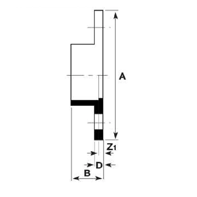 PVDF-Flange-Full-Face-Diagram