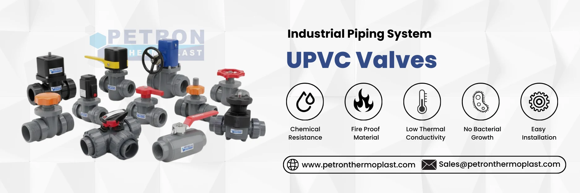 UPVC Valves Banner Image