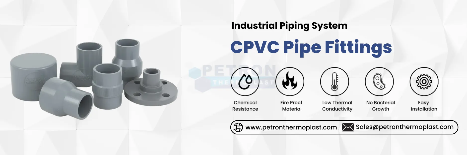 CPVC Pipe Fittings Graphics
