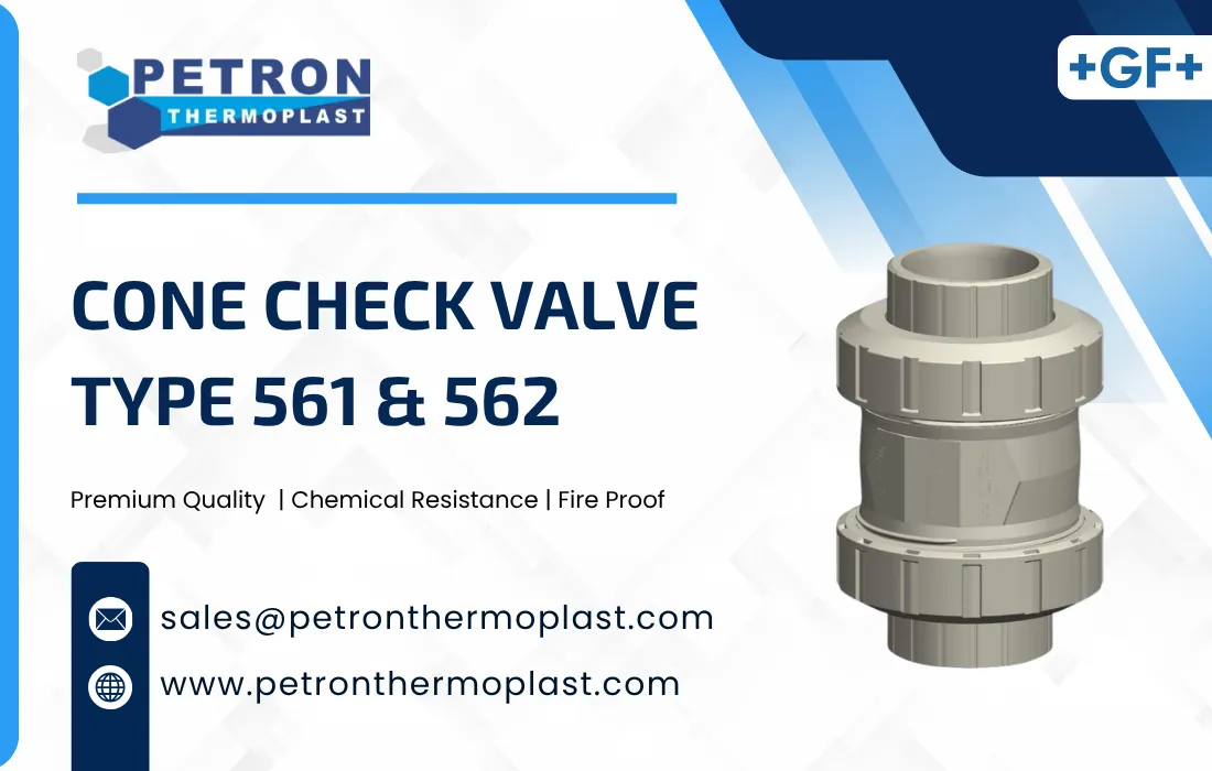 Cone Check Valve Type 561 & 562 Graphics