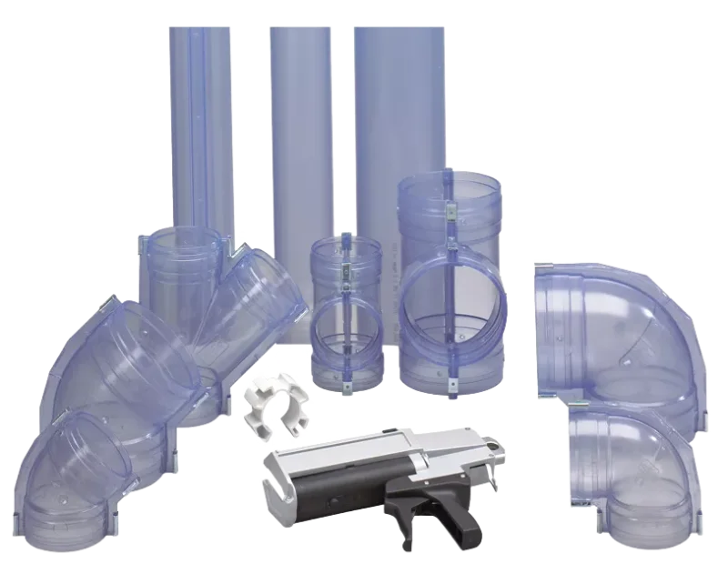 Containit System Contain-It™ Clear PVC Secondary Containment - Petron Thermoplast