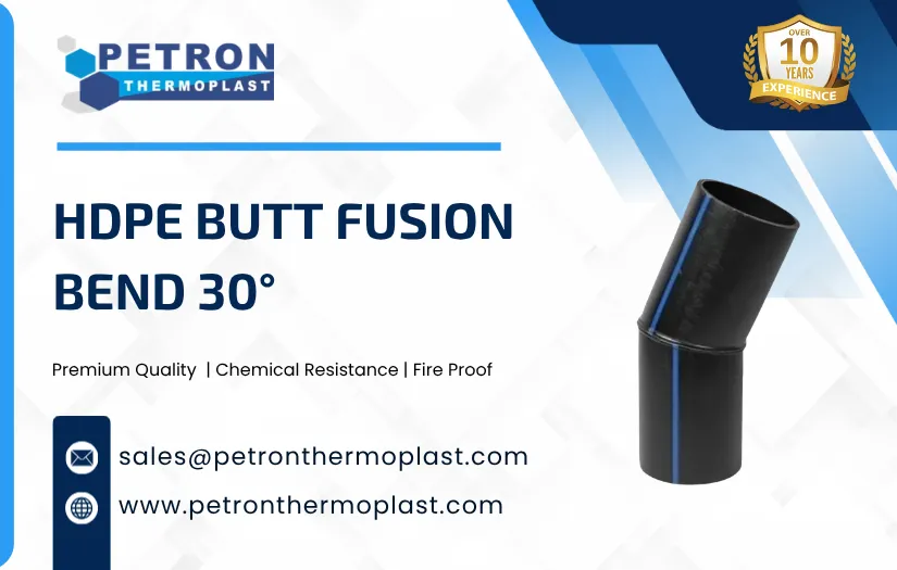 HDPE Butt Fusion Bend 30° Graphics