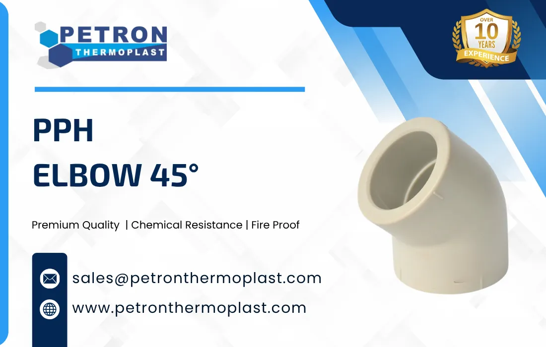 PPH Elbow 45° Graphics