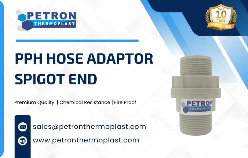 PPH Hose Adaptor Spigot End Graphics