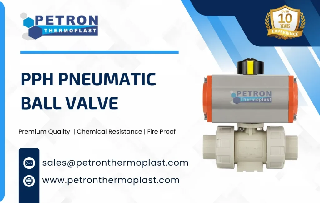 PPH Pneumatic Ball Valve Graphics