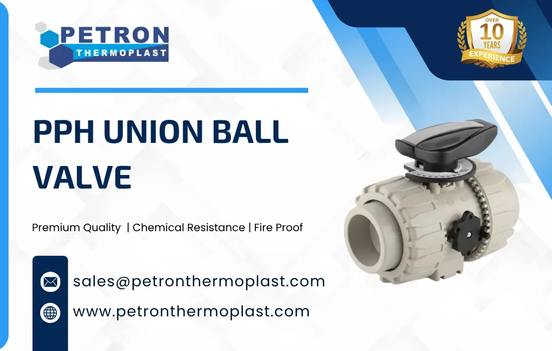 PPH Union Ball Valve Graphics