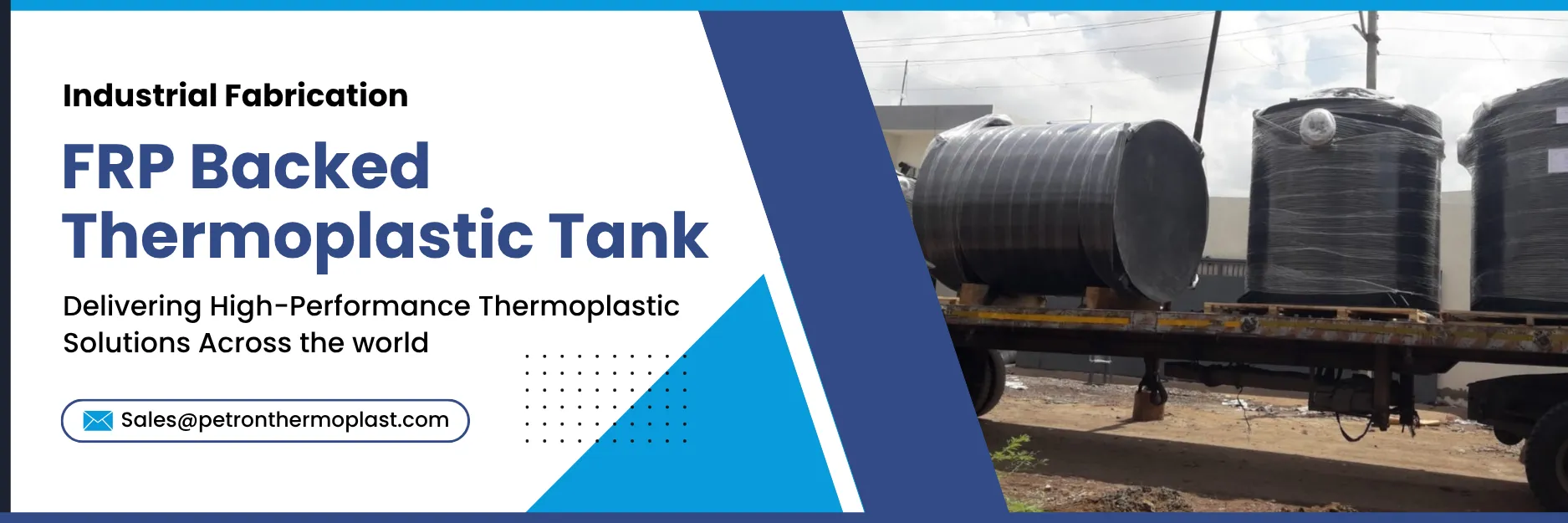FRP Backed Thermoplastic Tank Graphics