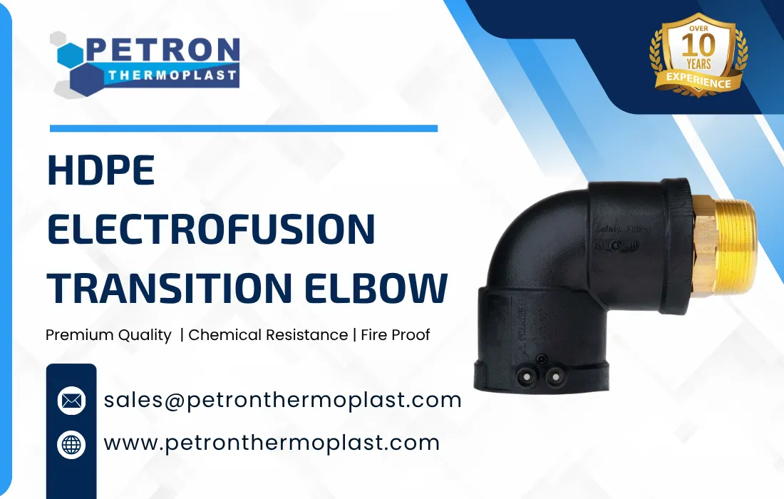 HDPE Electrofusion Transition Elbow Graphics