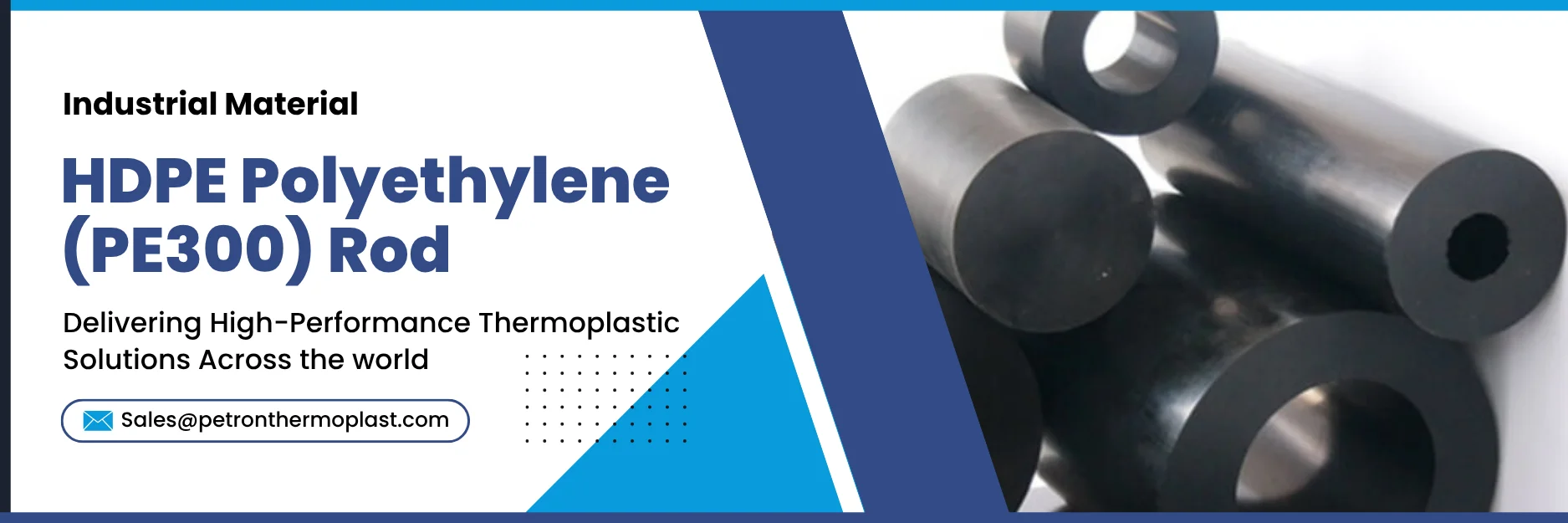 HDPE Polyethylene (PE300) Rod Graphics